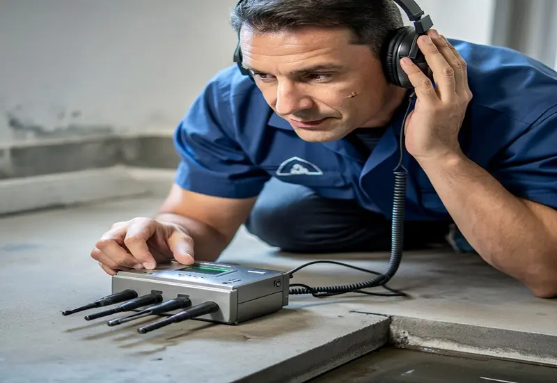 Listening Devices Used To Locate Slab Leaks In Arlington