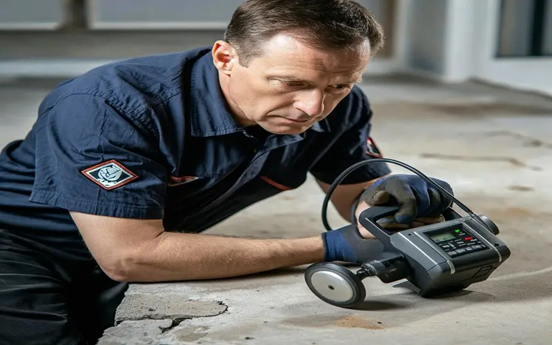 Slab Leak Detection Using Acoustic Listening Devices In Northern Virginia